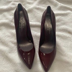 Jessica Simson heels, size EU41, red